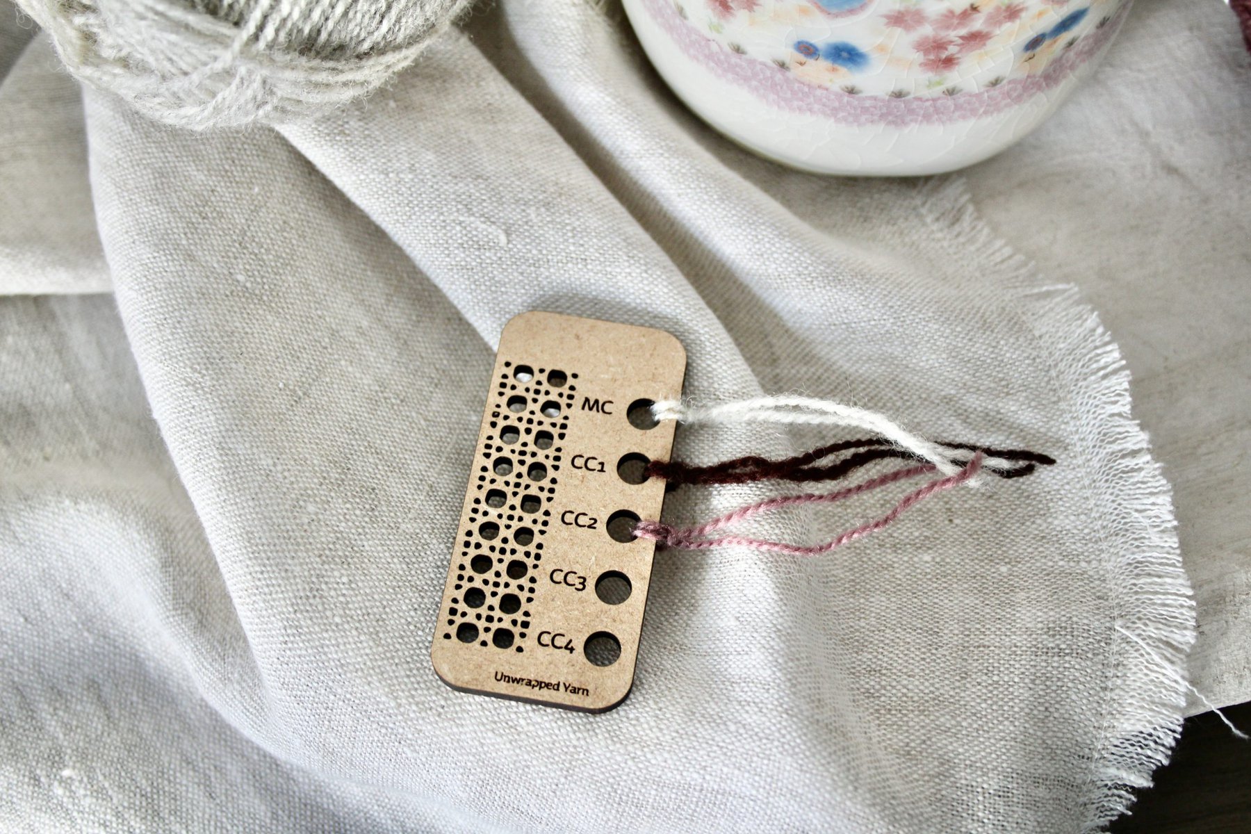 Rattan Colourwork Reference Tool - 5 Strands