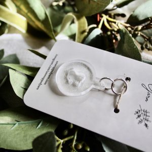 Individual Mini Latte Art Stencil Stitch Marker with Sheep Design