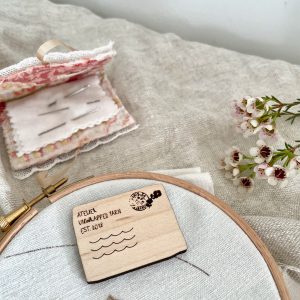 Unwrapped Yarn Needle Minder