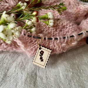 Floral Stamp Stitch Marker