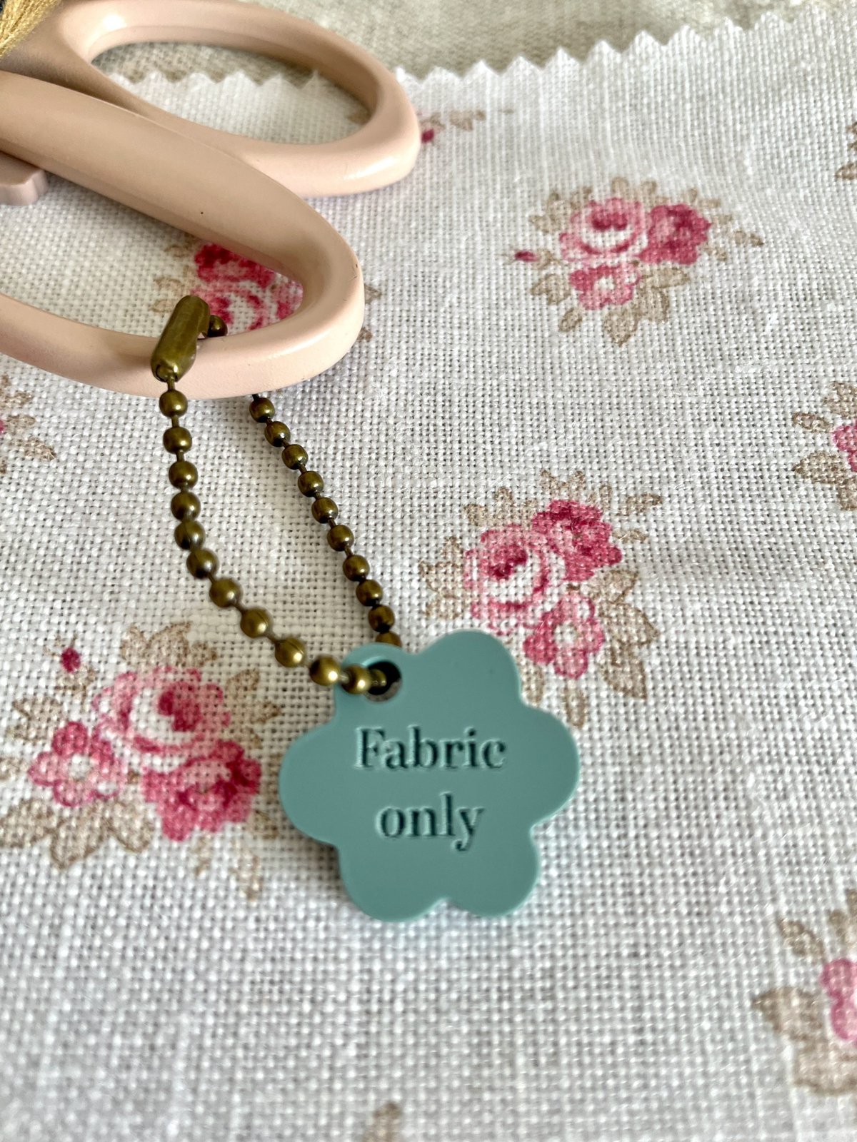Fabric Only Floral Charm - Image 2