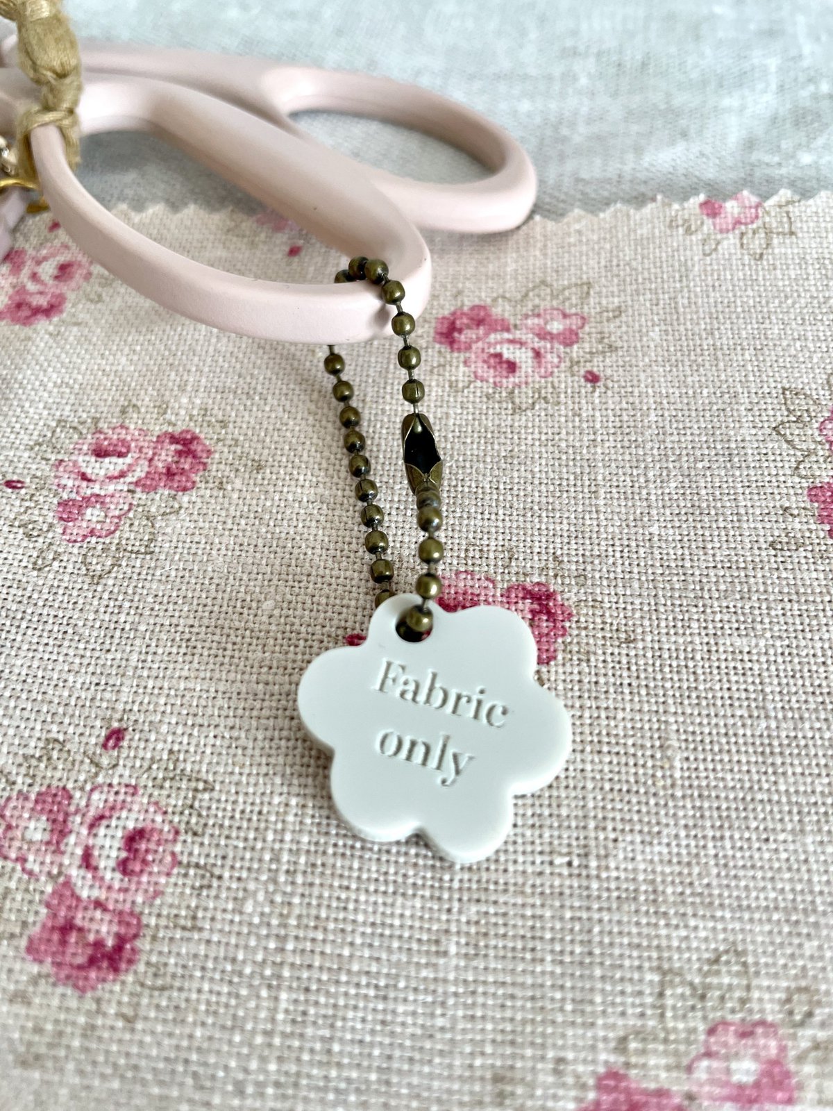 Fabric Only Floral Charm - Image 3