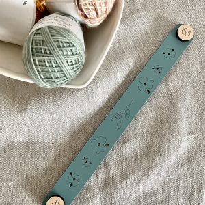 Floral Duck Egg Blue Pattern Tracker