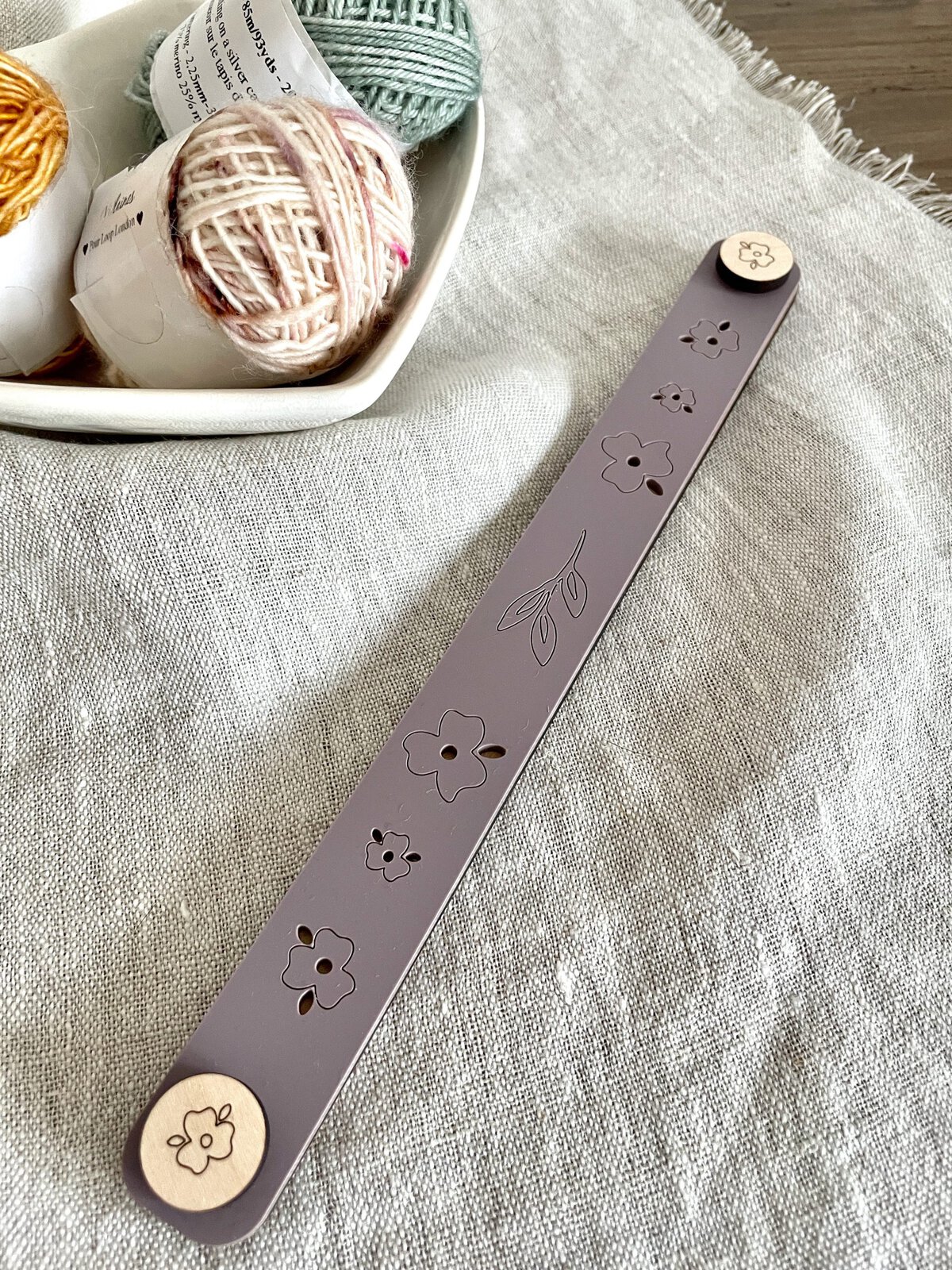 Lavender Floral Pattern Tracker