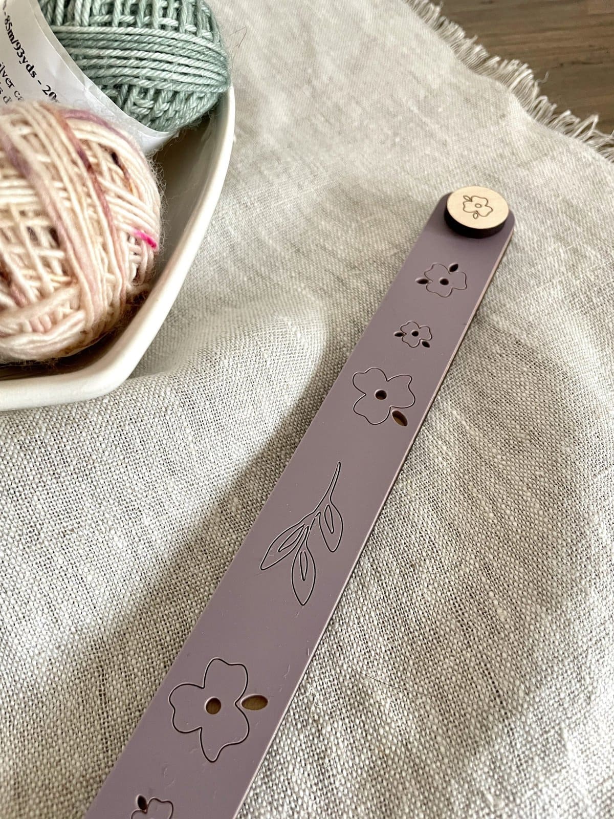 Lavender Floral Pattern Tracker - Image 2