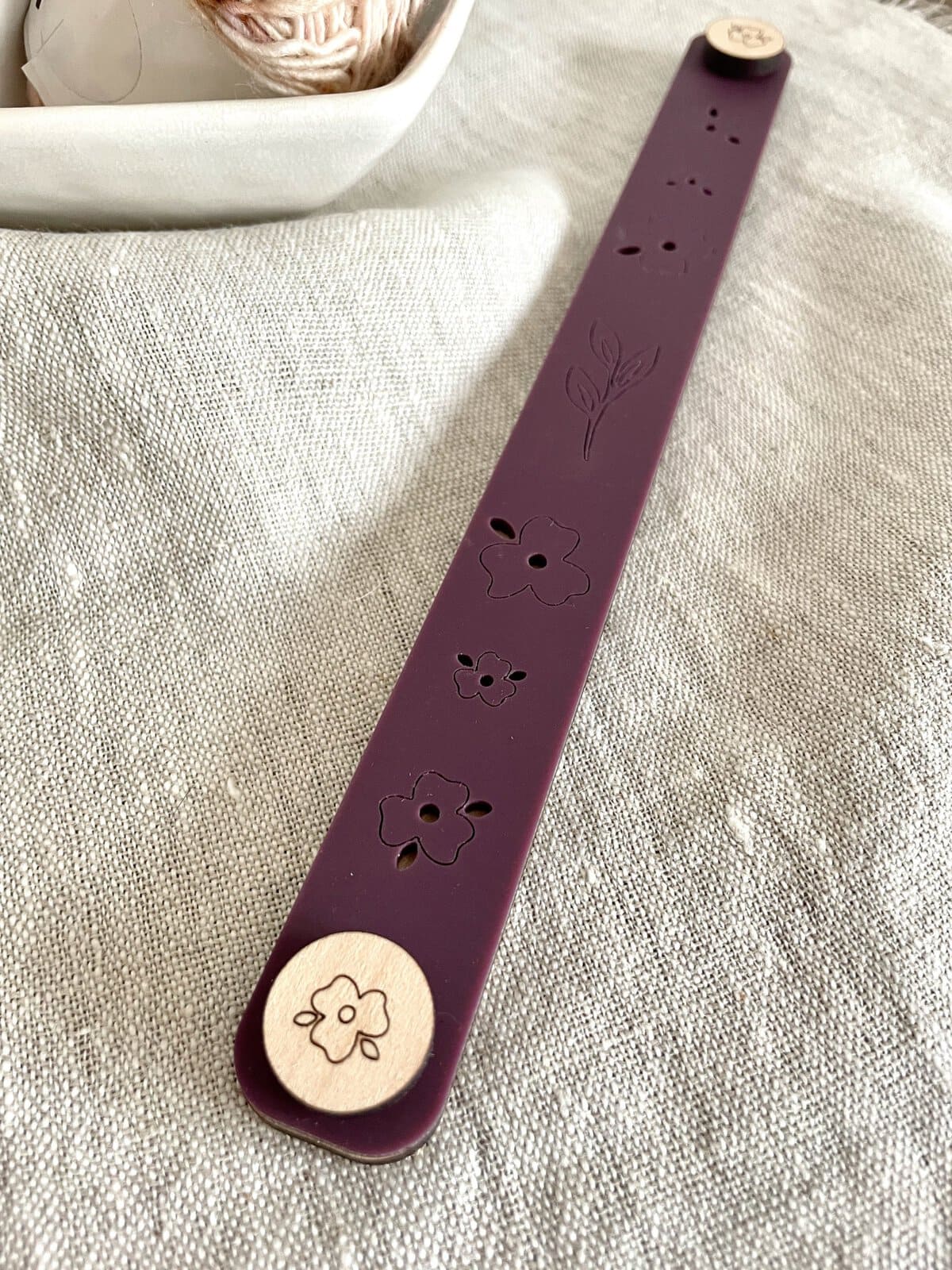 Floral Plum Pattern Tracker - Image 2