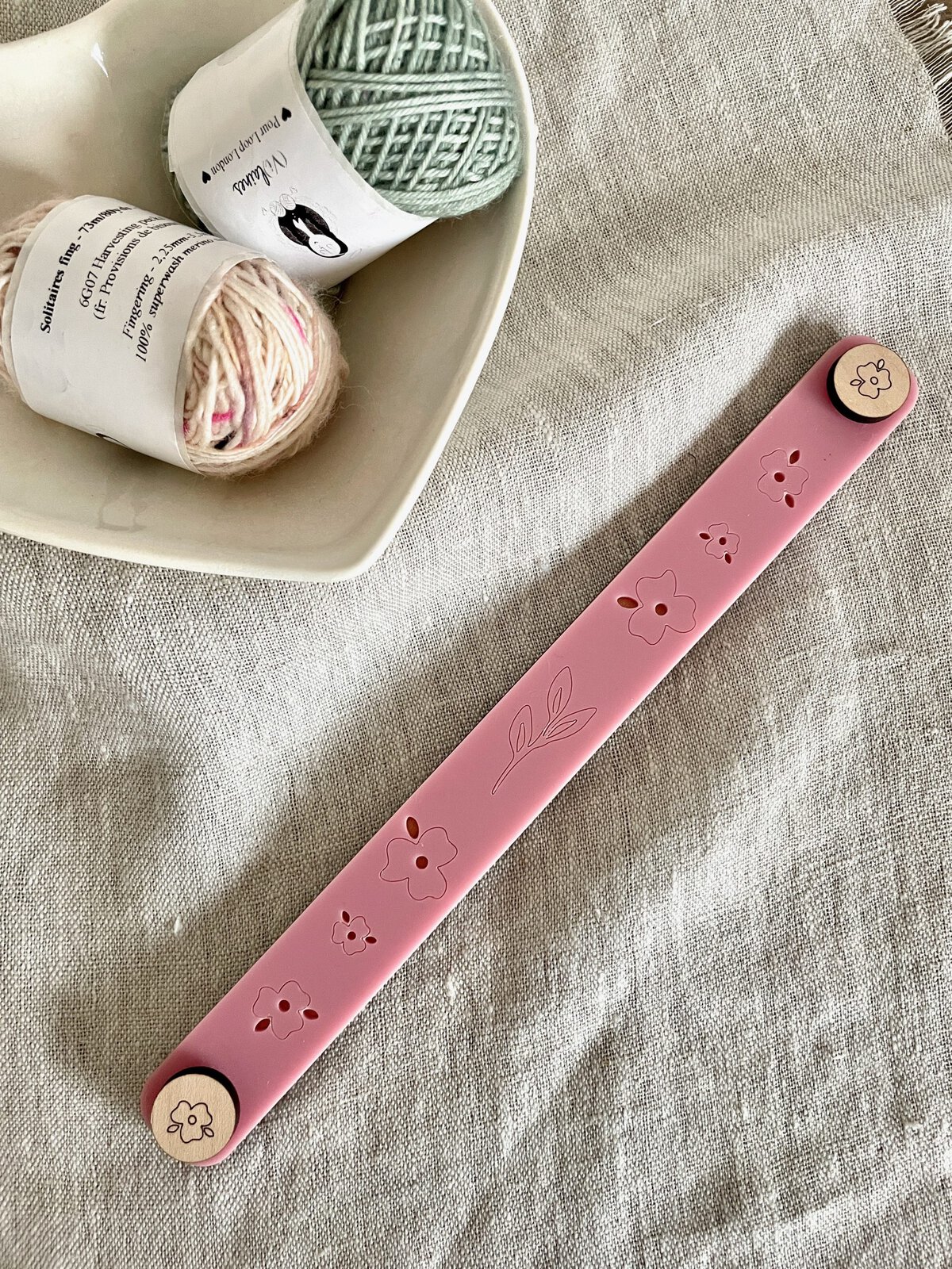 Pink Floral Pattern Tracker