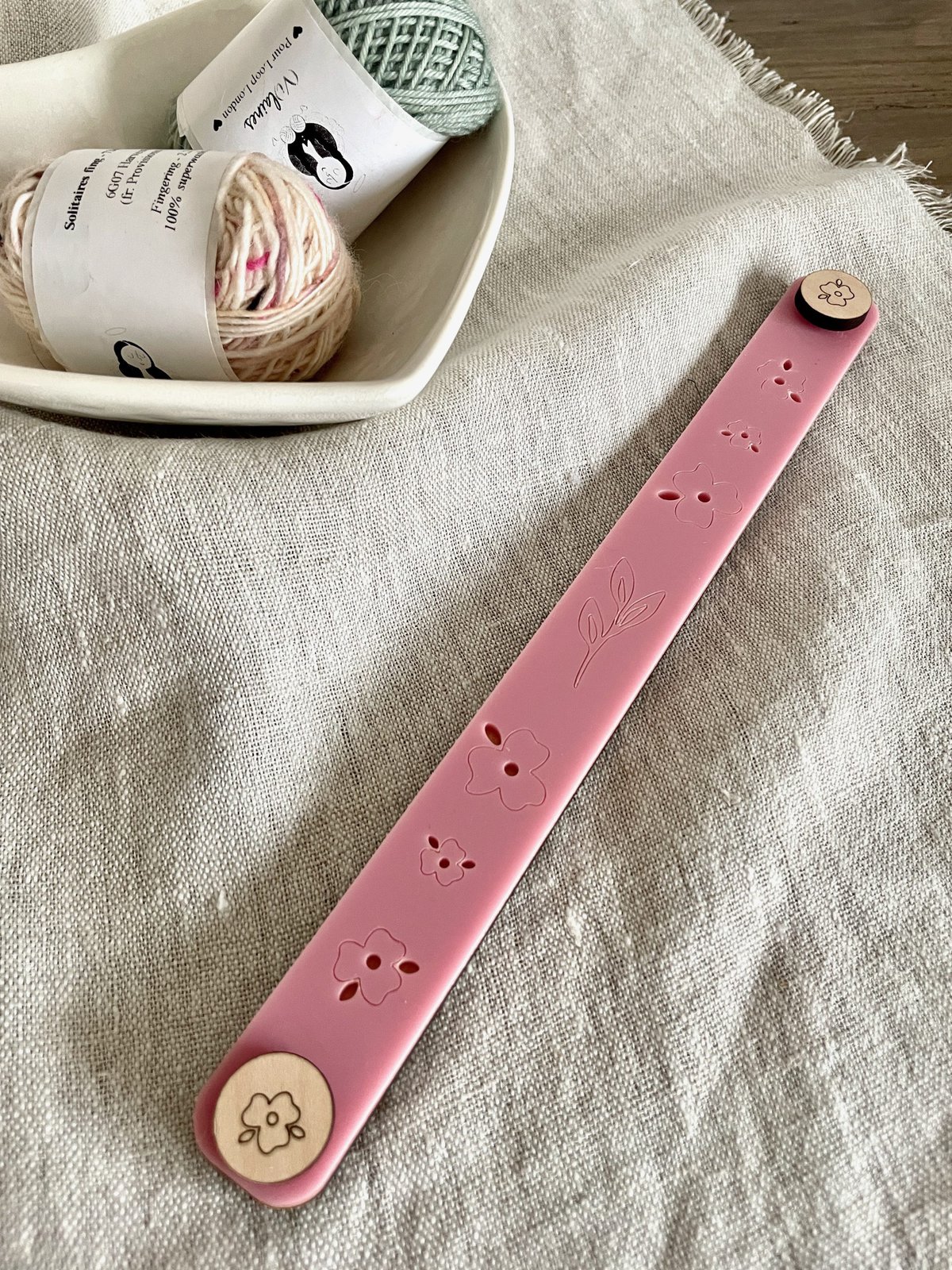 Pink Floral Pattern Tracker - Image 2