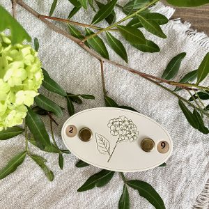 Hydrangea Row Counter