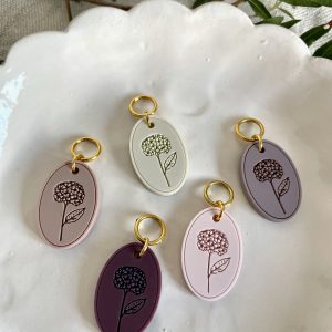 Hydrangea Stitch Marker/Progress Keeper