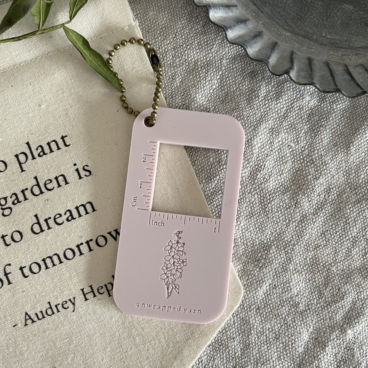 Delphinium 1-inch Swatch Gauge - Image 3