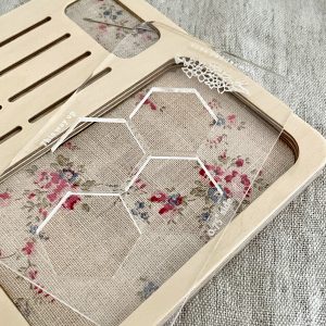 English Paper Piecing Multi Hexie Stencil with 0.75 Inch Side
