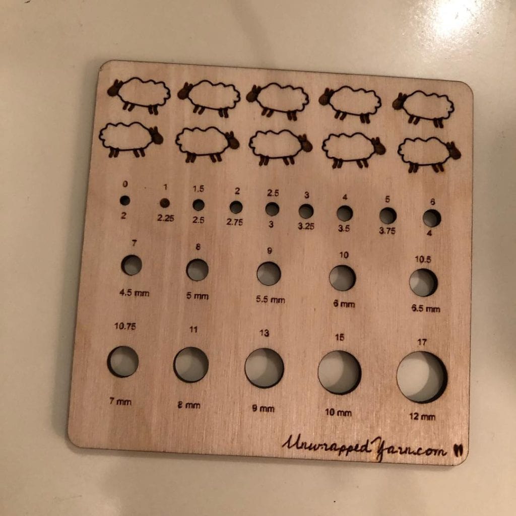 My first needle gauge design
