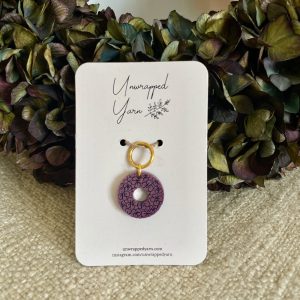 Hydrangea Wreath Stitch Marker