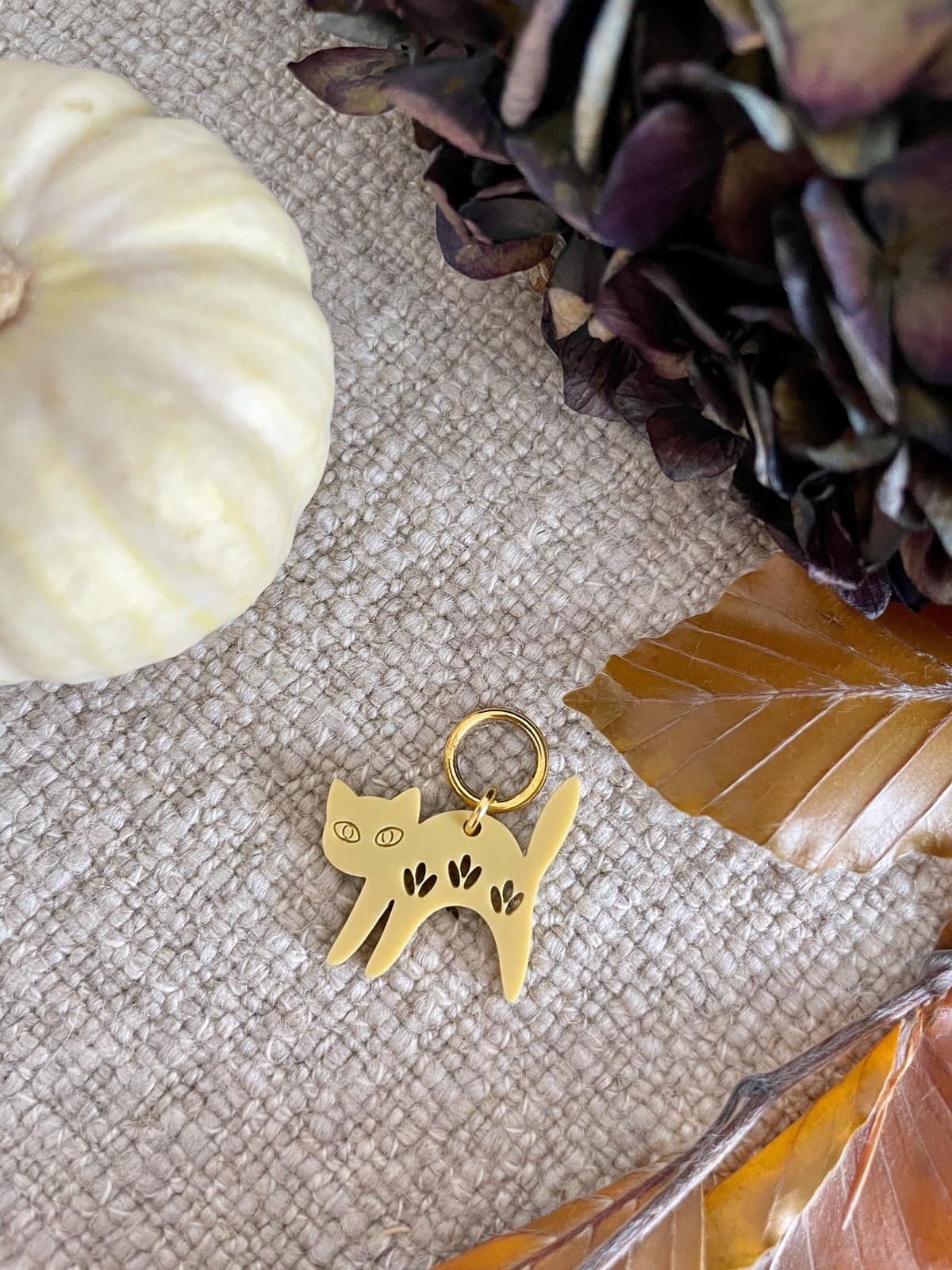 Scary Cat Stitch Marker/Progress Keeper - Image 7