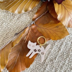 Scary Cat Stitch Marker/Progress Keeper