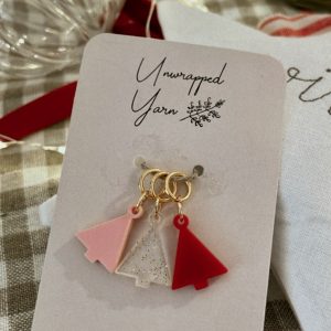 Tiny Tree Stitch Marker Set