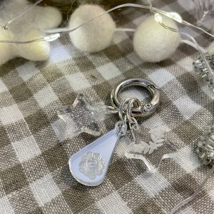 All Silver Bag Charm