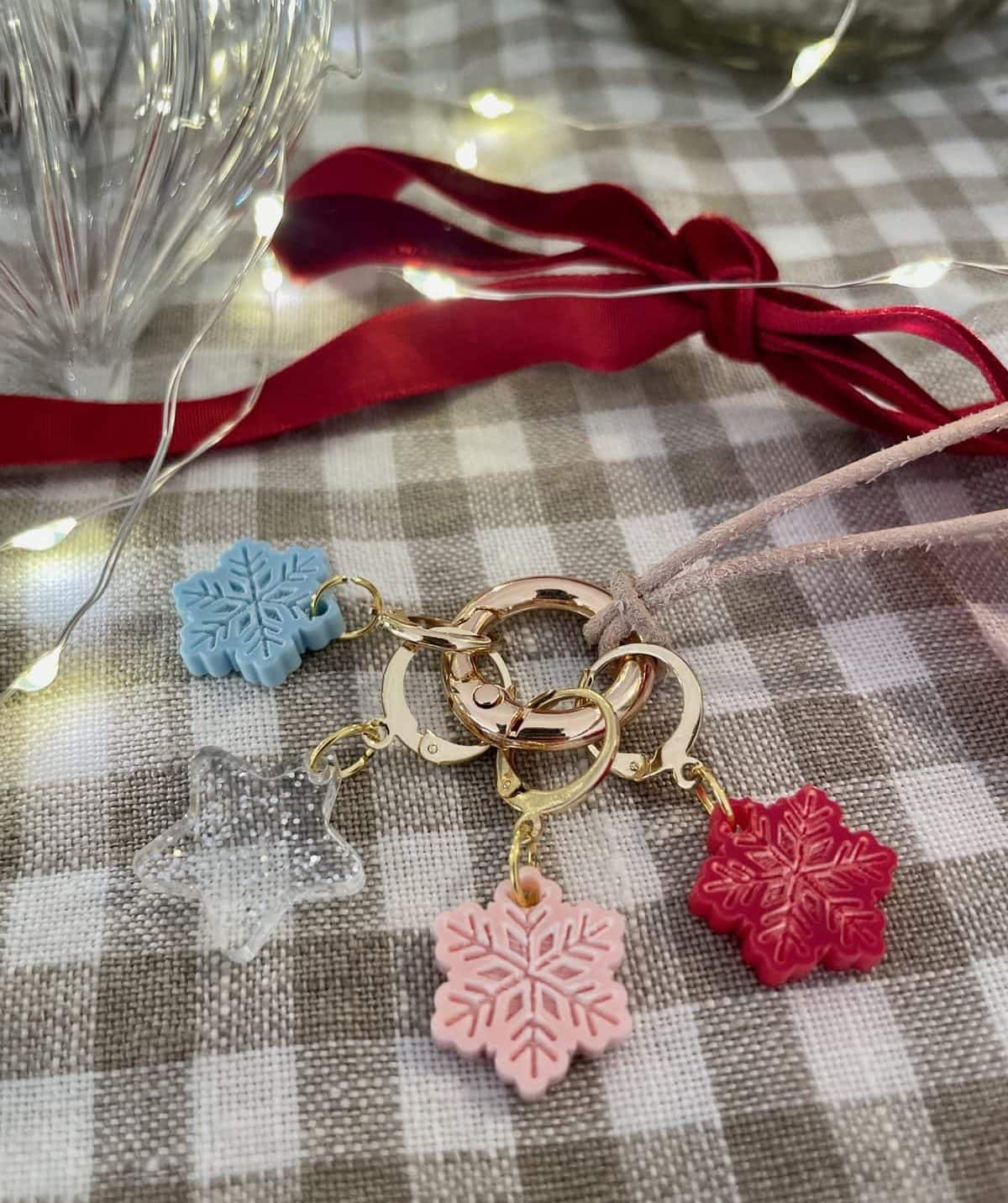 Sugar Cookie Stitch Marker Necklace