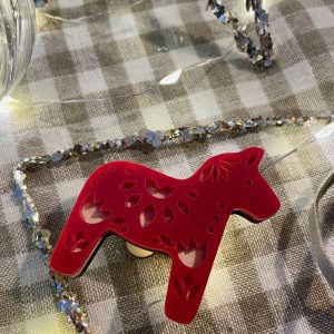 Dala Horse Needle Minder