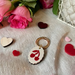 Cherry Bag Charm
