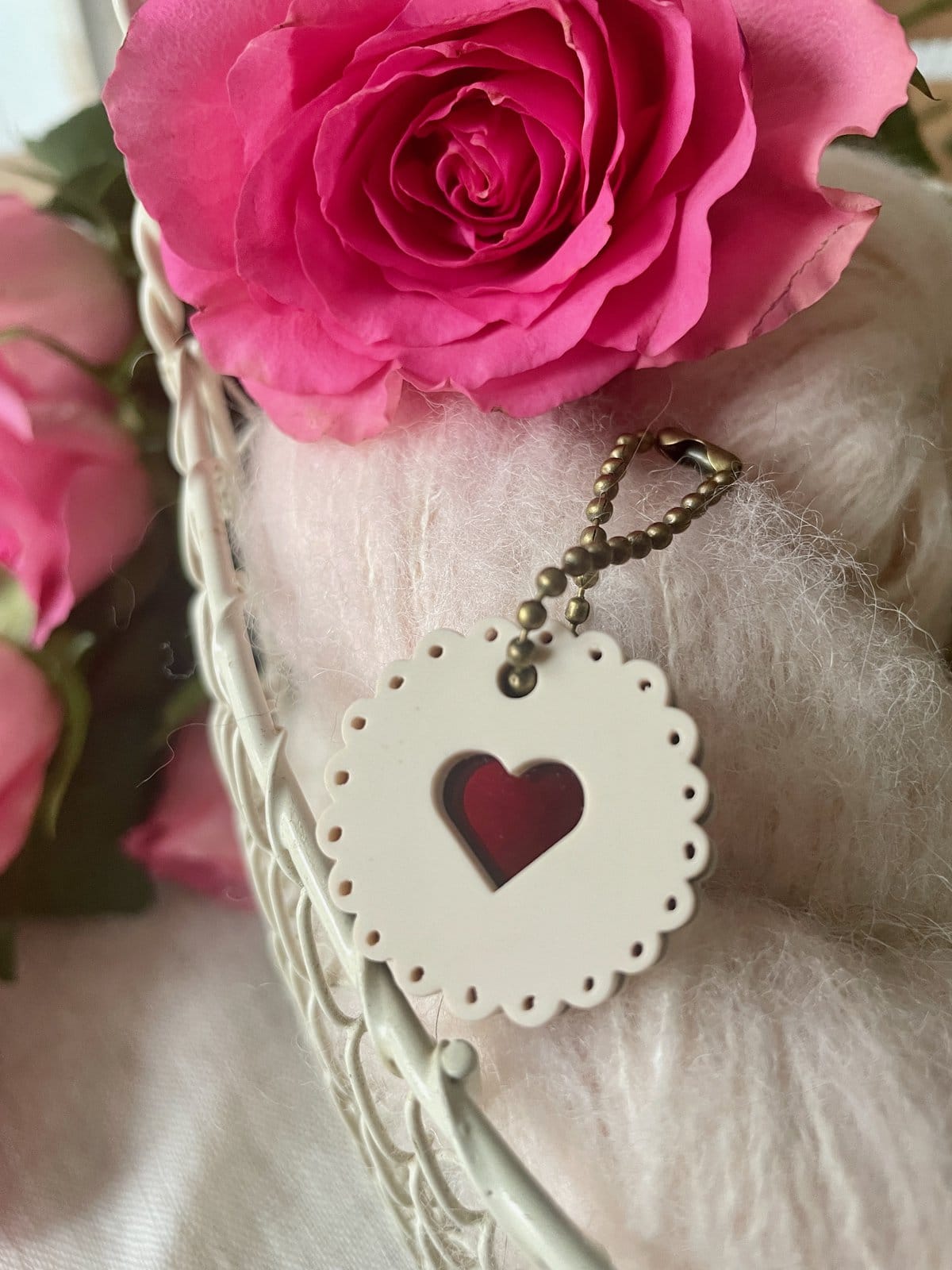 Jam Heart Bag Charm