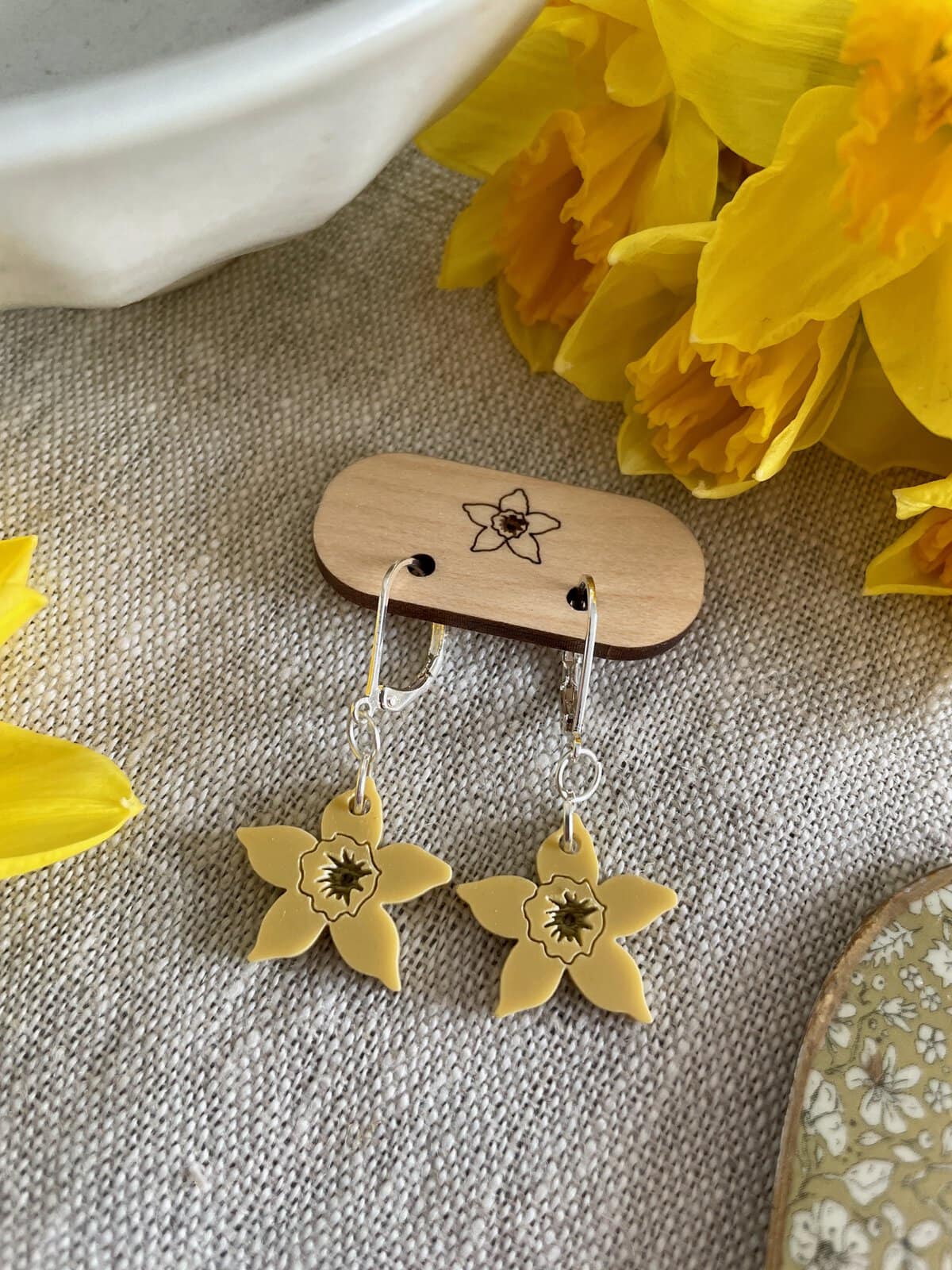 Daffodil Earrings
