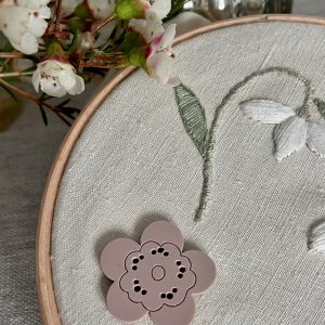 Wax Flower Needle Minder