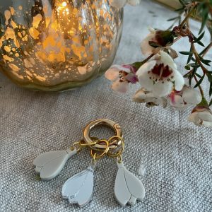 Snowdrop Bag Charm