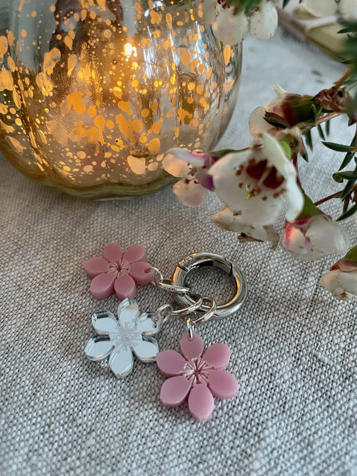 Sakura Bag Charm