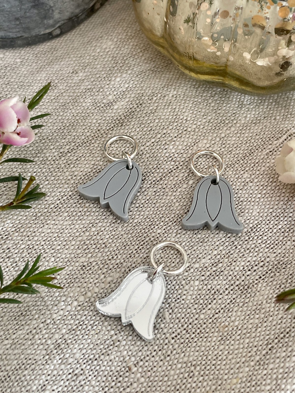 Bluebell Stitch Marker Set