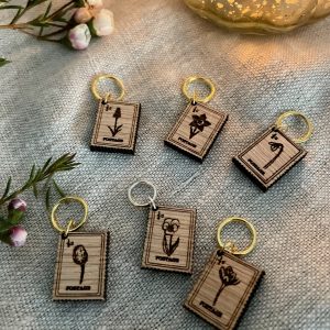 Spring Flower Stamp Stitch Marker