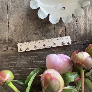 Chelsea in Bloom 10 cm Wooden Ruler