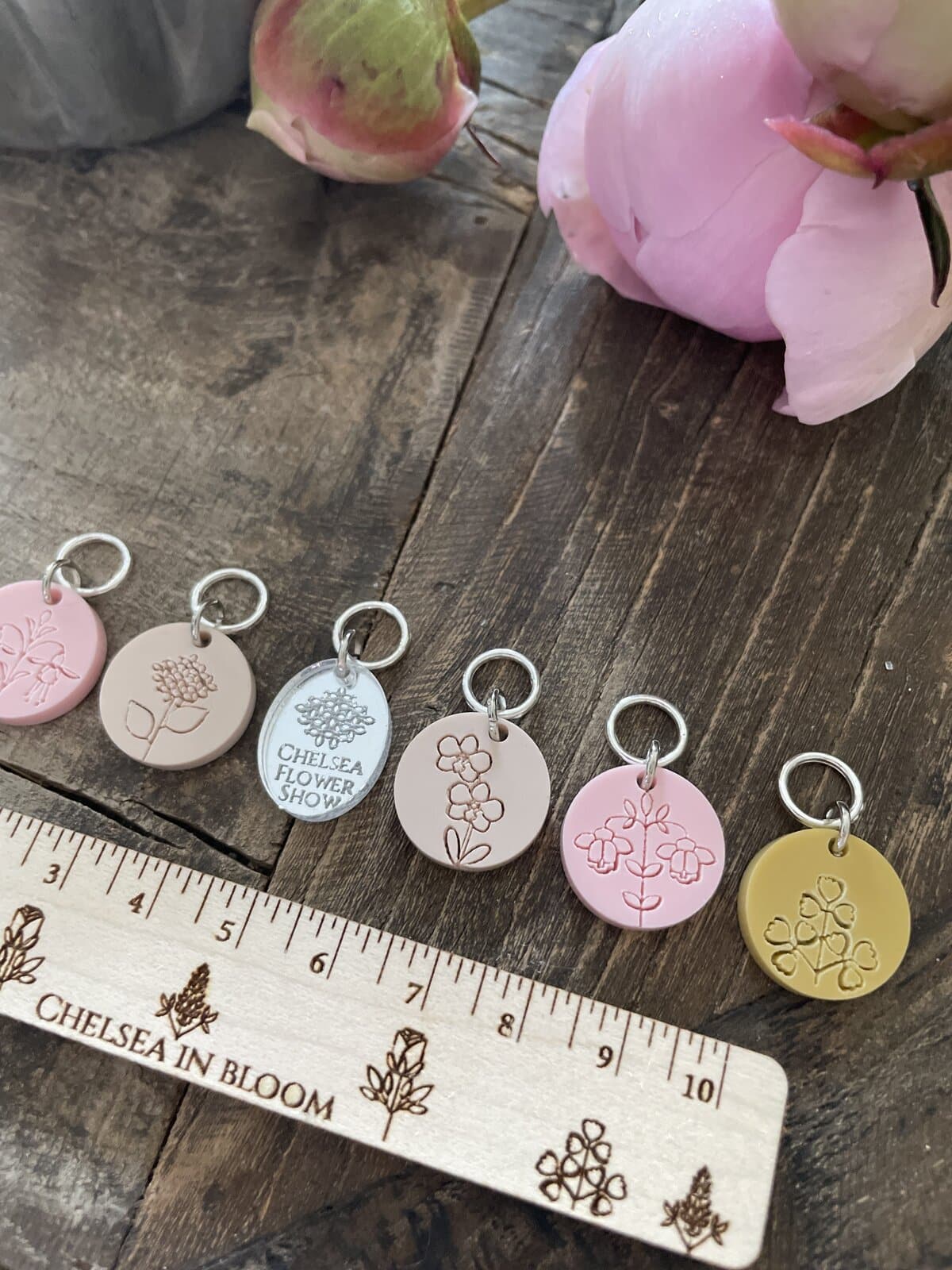 Stitch Marker and Ruler Gift Set Inspired By The Chelsea Flower Show - Image 3