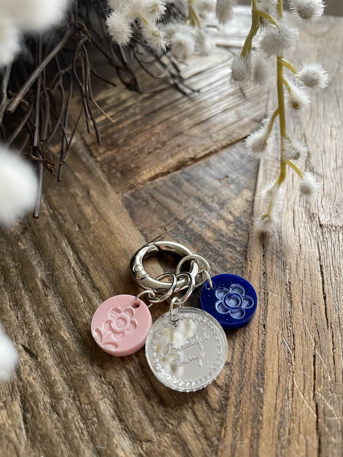 Floret Stitch Marker Bag Charm Set of Three - Image 2