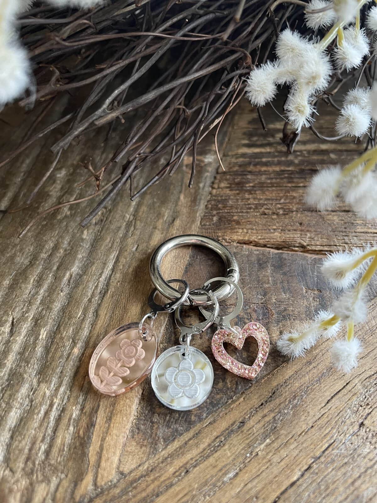 Floret Stitch Marker Bag Charm Set of Three - Image 6