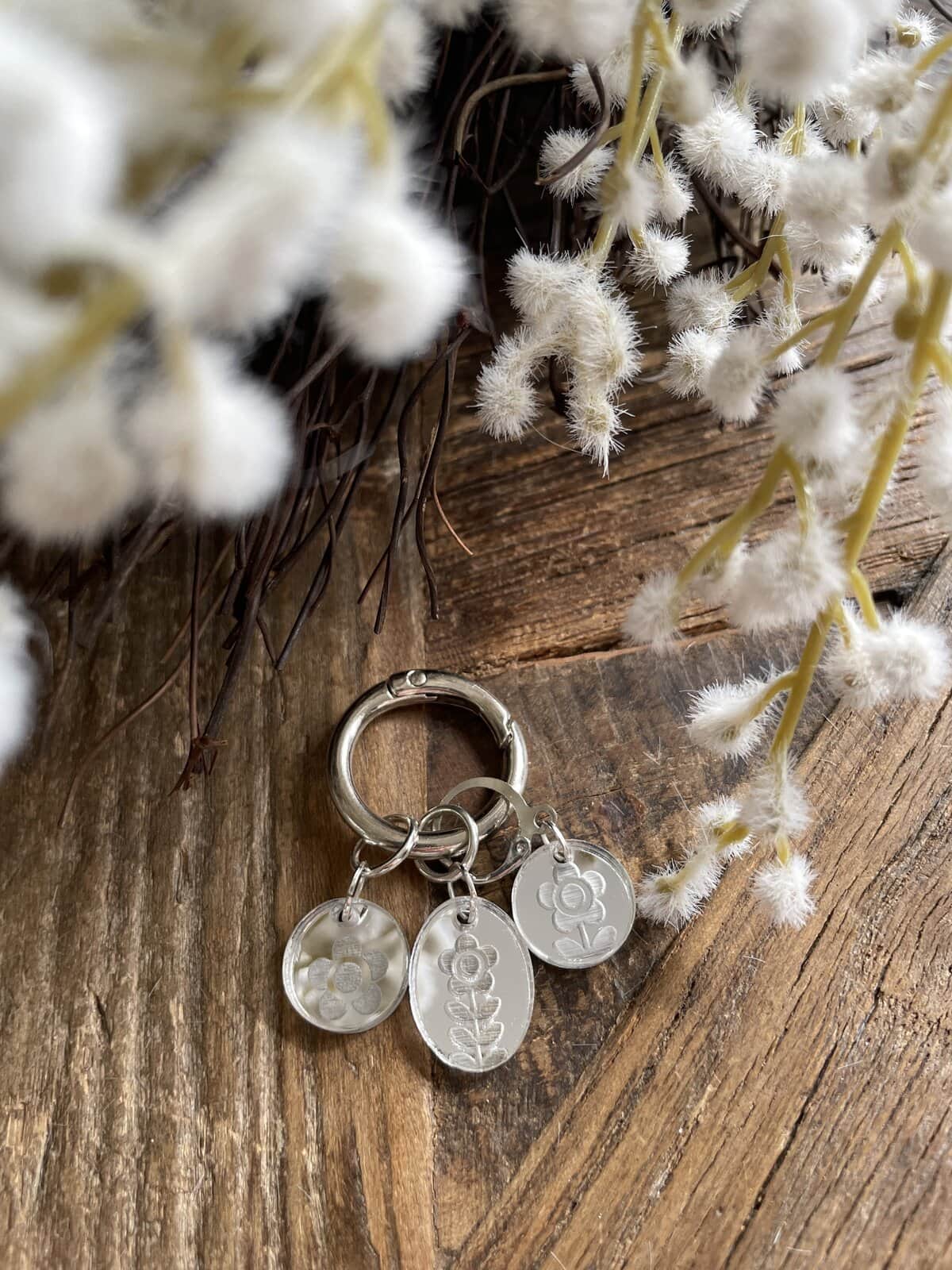 Floret Stitch Marker Bag Charm Set of Three - Image 3