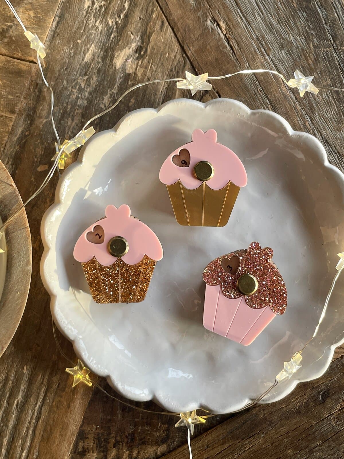 Cupcake Single Digit Row Counter