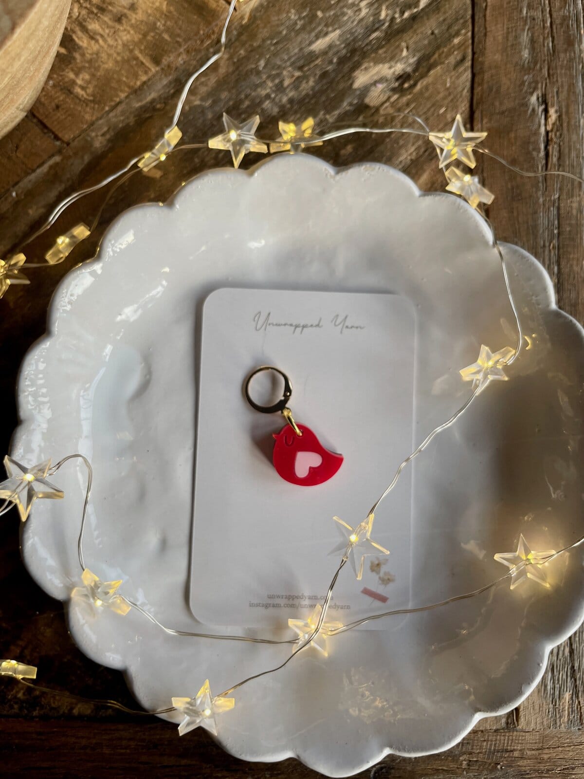 Lovebird Stitch Marker
