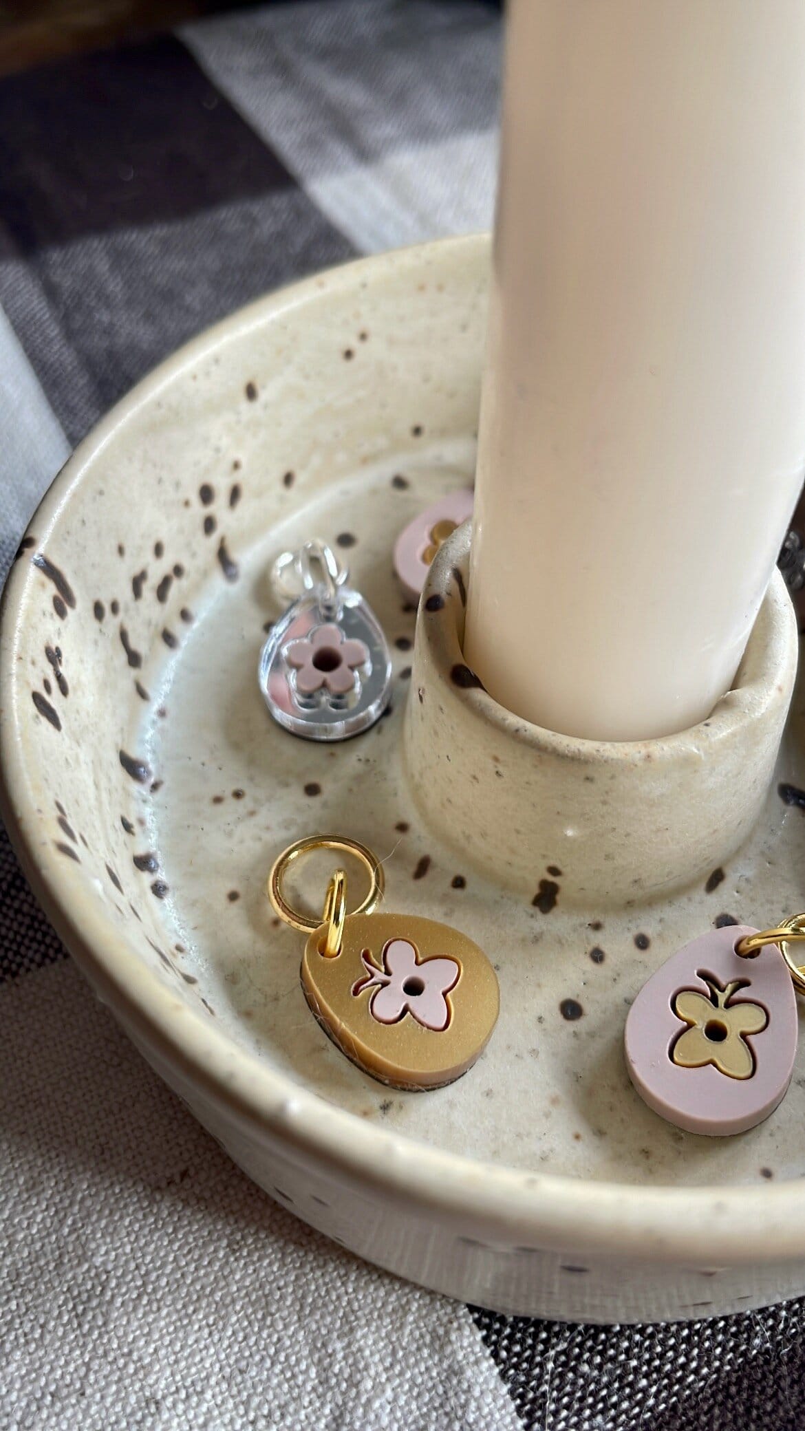 Tiny Easter Egg Stitch Marker - Image 6