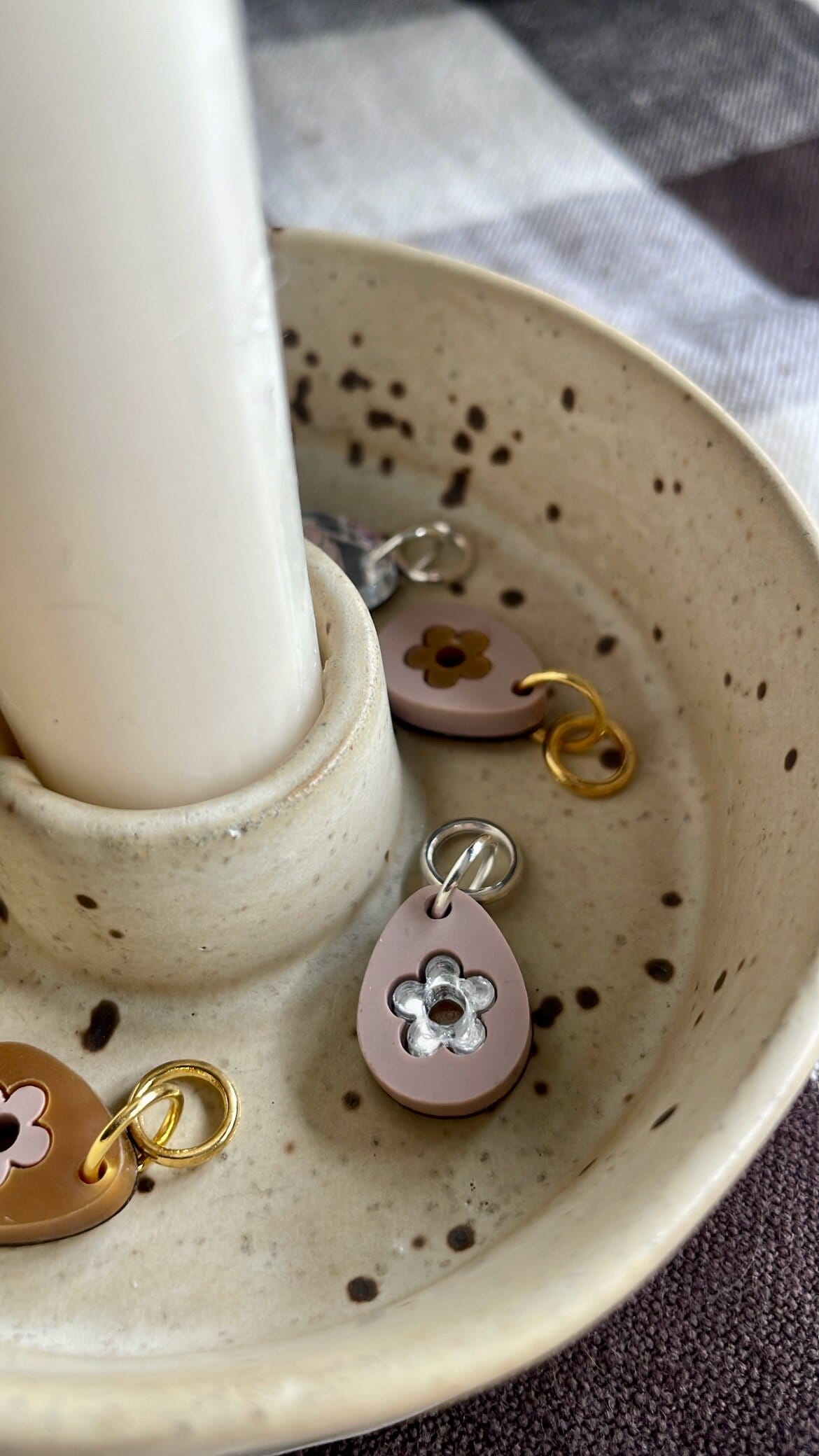 Tiny Easter Egg Stitch Marker - Image 4