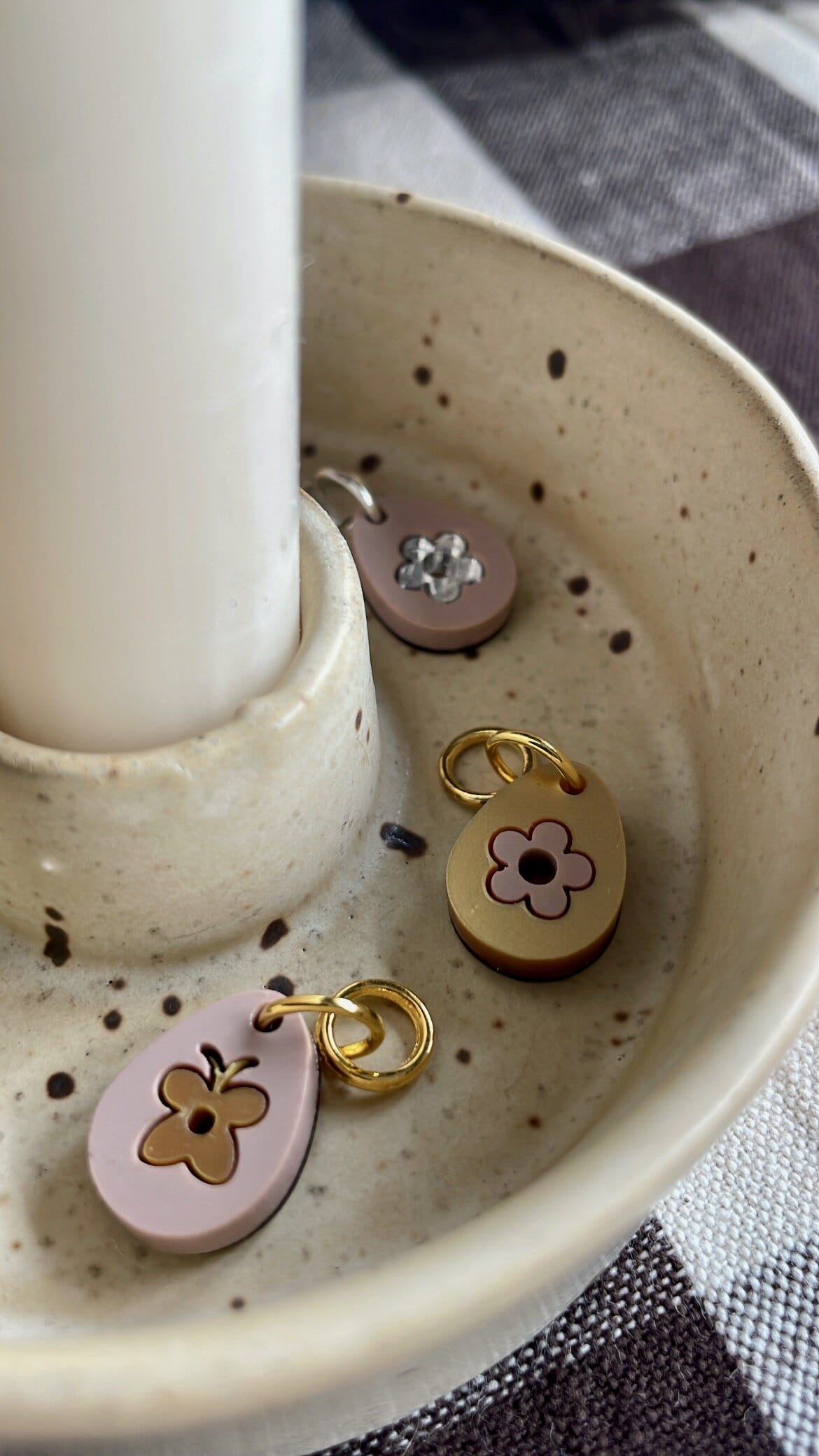 Tiny Easter Egg Stitch Marker - Image 5