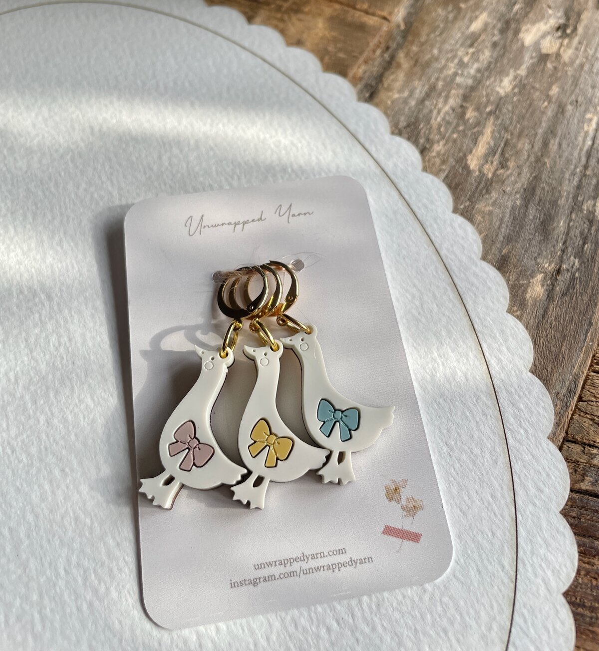 Goose Stitch Marker Set - Image 2