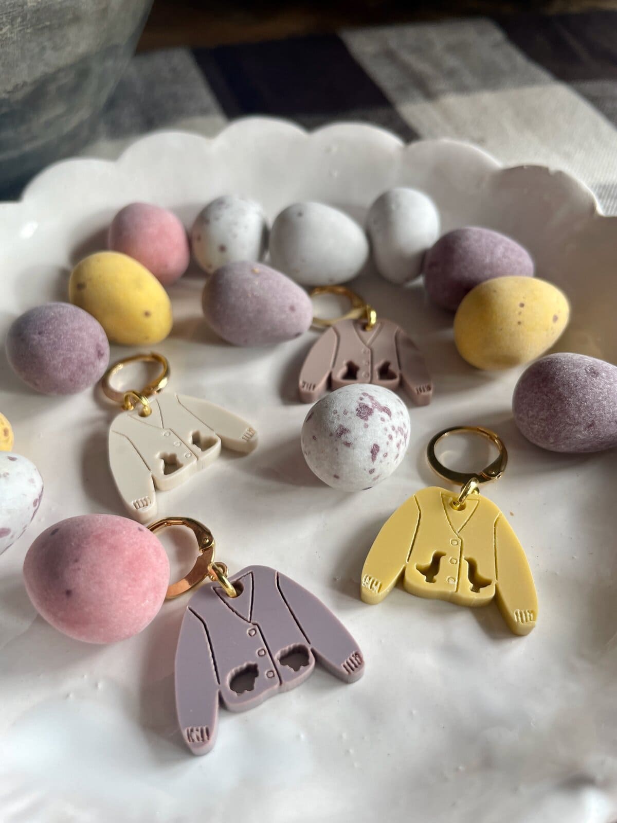 Spring Cardigan Stitch Marker - Image 2