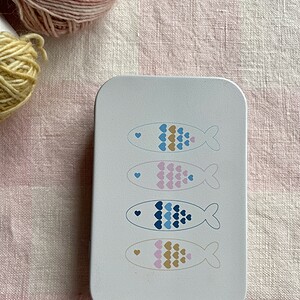Fish with Hearts Tin