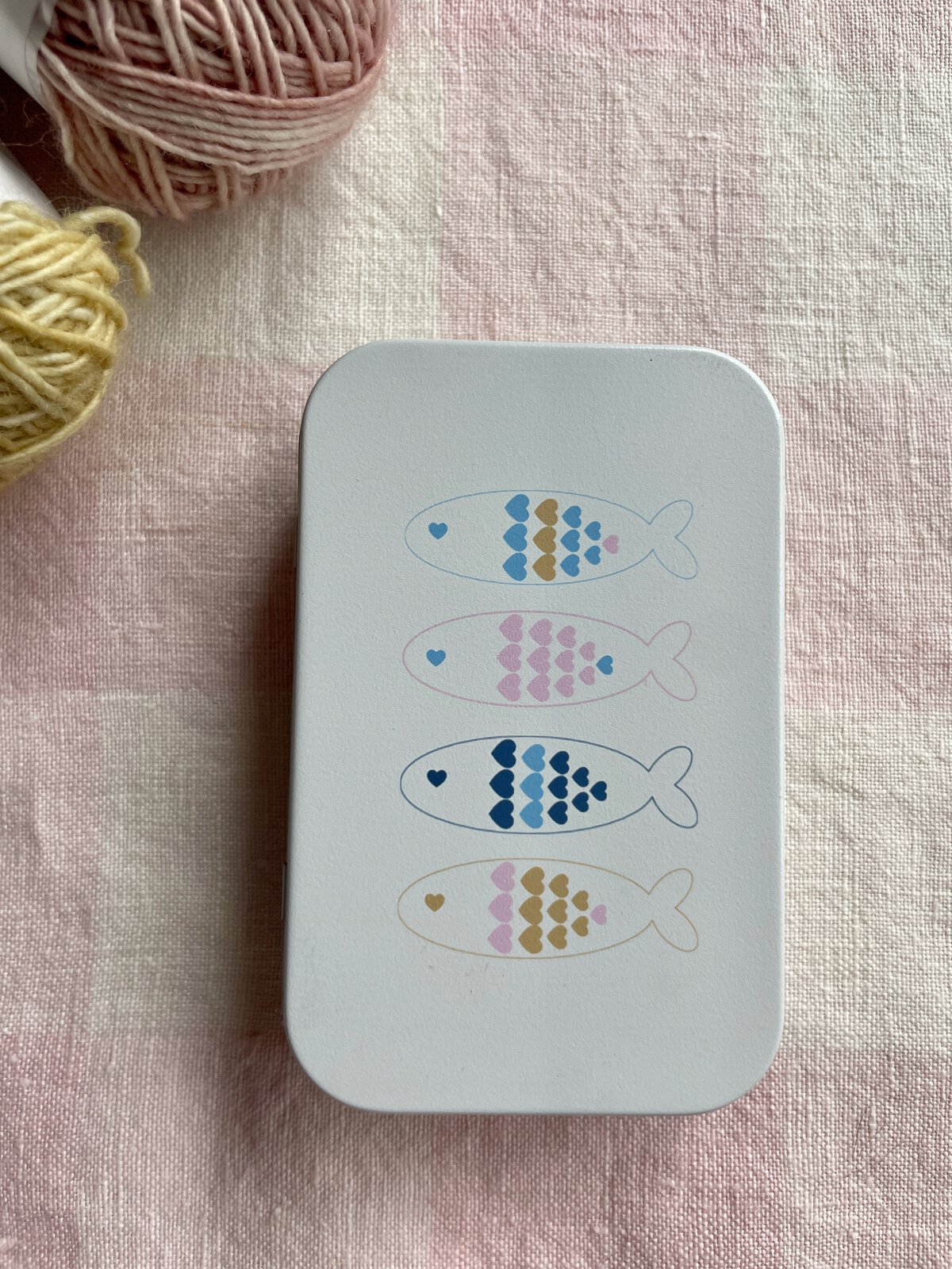 Fish with Hearts Tin