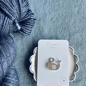 Mirrored Whale Stitch Marker