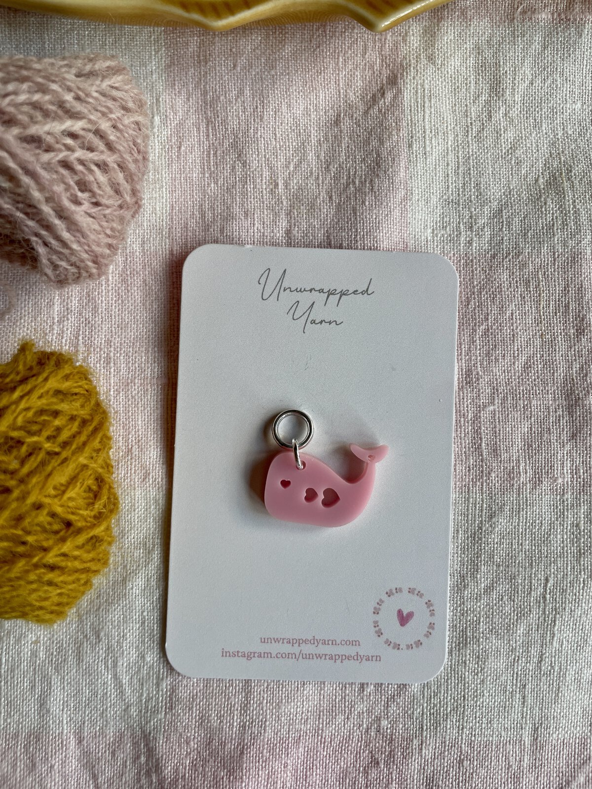 Whale Stitch Marker - Image 3