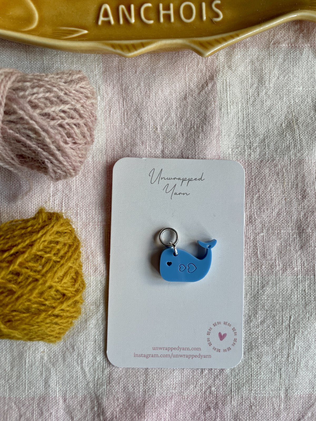 Whale Stitch Marker