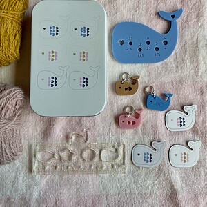 Whale with Hearts Tin Gift Set
